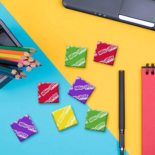 Miniatura 6 de Now & Later - Caramelos masticables mixtos de frutas variadas, tarro de 38 onzas