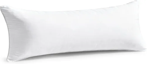 Miniatura 8 de FAVRIQ Juego de 2 rellenos de almohada de 12 x 20 pulgadas (juego de 2), rellenos de almohada rectangulares para interior de sofá con funda