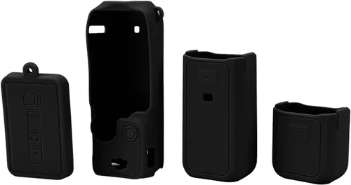 Miniatura 4 de Yunseity Funda de silicona para cámara deportiva, 3 fundas protectoras, funda suave y flexible para cámara OSMO 3, accesorio protector completo