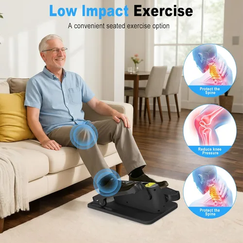 Miniatura 3 de HOTWAVE Máquina de ejercicios elíptica para el hogar con control remoto