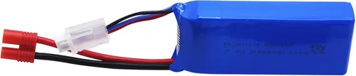 Miniatura 12 de Batería y cargado con conector plátano Blomiky, 2 uds, 7.4 V, 2000 mAh, para SYMA X8C X8W X8G X8HD X8HW X8HG 506HG JXD 506G Holy HS300 HS400