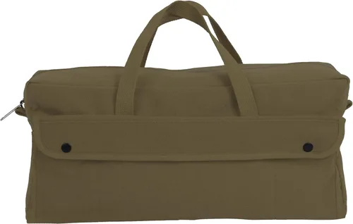 Miniatura 4 de Rothco bolsa de herramientas de lona para mecánicos jumbo - Organización resistente para equipo y herramientas Verde oliva (Olive Drab)