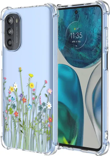 Miniatura 47 de Funda para Moto G Stylus 2021 4G Clear Flower Funda de teléfono TPU suave a prueba de golpes, antiarañazos, funda protectora para Motorola G Stylus