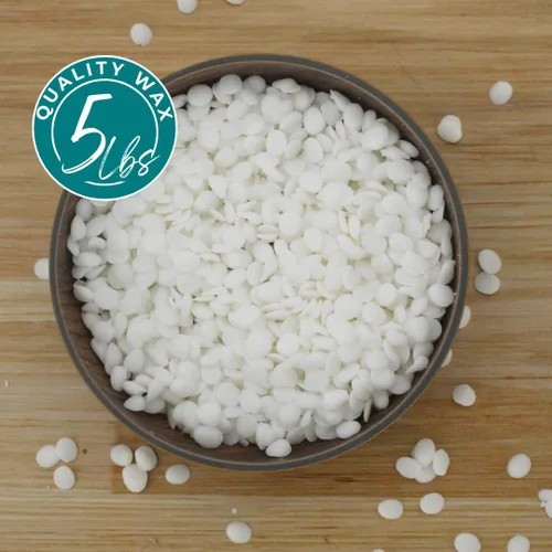 Miniatura 2 de Perlas de cera de coco y soja para hacer velas 5 libras de pastillas de cera de coco y soja para la fabricación de velas Mezcla suave