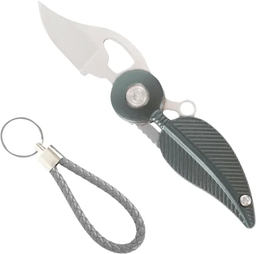Miniatura 9 de Cuchillo de Bolsillo para Mujer, Cuchillo de Bolsillo Pequeño con Cadena, Cuchillos Geniales, Gadgets Geniales, Cuchillo EDC, Cuchillo de Bolsillo