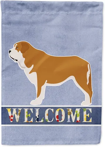 Miniatura 44 de Caroline's Treasures BB8334GF AIDI Bandera de jardín para perro de montaña del Atlas, bandera de buzón azul, bandera decorativa para patio exterior