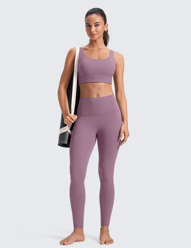 Miniatura 55 de CRZ YOGA - Butterluxe Leggings de cintura alta para mujer, leggings de entrenamiento, pantalones extrasuaves para hacer yoga o descansar, 28 pulgadas