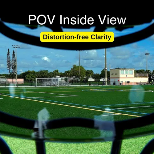 Miniatura 4 de SLEEFS Visera de fútbol transparente para casco - Visera de fútbol profesional - Protector facial y ocular - Compatible con cascos juveniles