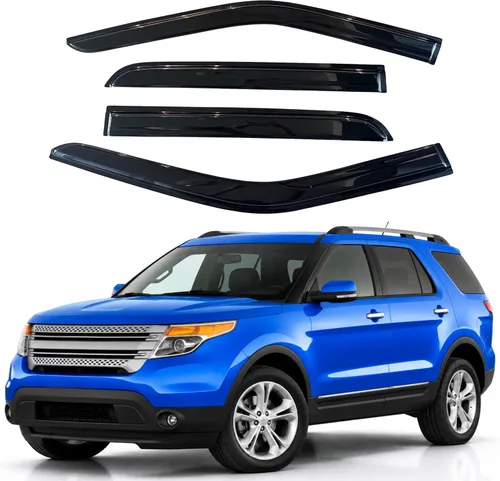 Miniatura 178 de Visor para ventana IG para Hyundai Venue 2020-2023, protector contra la lluvia, adhesivo extra duradero, deflector de viento para lado