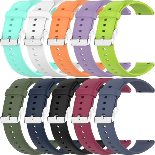 Compatible con Letsfit IW1 EW1 Correa de repuesto para mujer y hombre, correa de reloj inteligente suave transpirable de 0.866 in compatible con