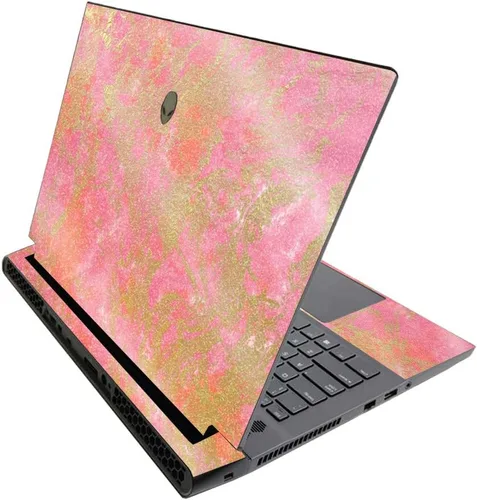 Miniatura 722 de MightySkins - Skin brillante con purpurina para Alienware M17 R3 (2020) y M17 R4 (2021) - Diversión de los años 90 Acabado duradero con purpurina