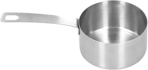 Miniatura 6 de Taza medidora con escala, cuchara medidora de acero inoxidable, cucharadita, accesorios de cocina, accesorio de cocina para medir ingredientes secos