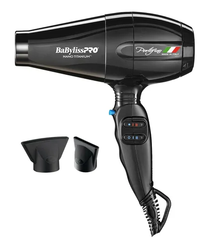 BaBylissPRO Nano Titanium Italian Portofino - Secador de pelo profesional de 2000 vatios