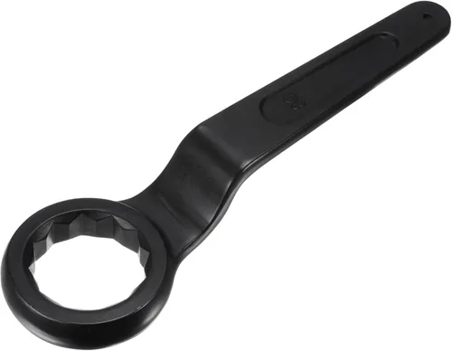 Miniatura 7 de uxcell Llave de impacto de extremo de caja compensada de 30mm tipo anillo de anillo de cabeza única de acero de alta resistencia Herramienta de mano
