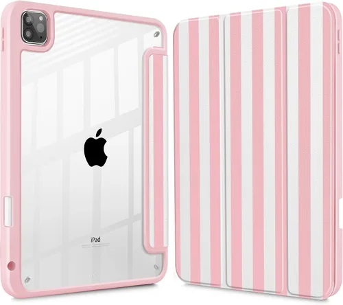 Miniatura 19 de May Chen Funda para iPad Pro de 11 pulgadas M2 de 4ª generación 2022, iPad Pro 11 de 3ª/2ª/1ª generación, Funda con cubierta trasera transparente a