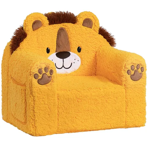 Miniatura 10 de ALIMORDEN Serie de Animales Silla para Niños, Sofá para Niños Ultra Suave con Espuma Cómoda, Sofá para Niños Pequeños con Diseño de Animales Lindo
