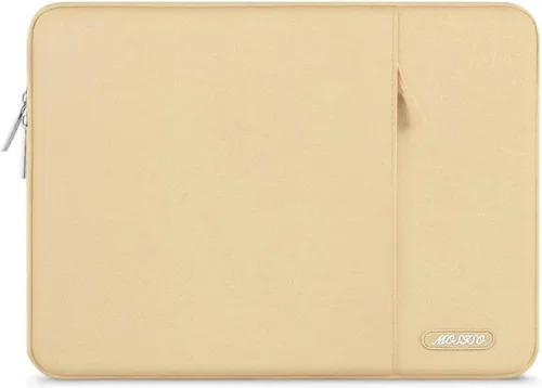Miniatura 39 de MOSISO Funda vertical de poliéster con bolsillo para laptop de 15, 15.6 y 16 pulgadas, para computadora MacBook Pro 16 M4, M3, M2 y M1, HP, Acer