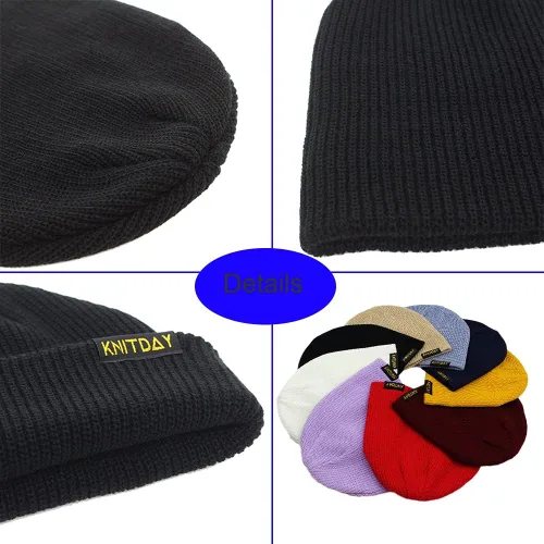 Miniatura 5 de Gorro de pescador, gorro de arrastrero, diseño de marinero, gorro corto unisex