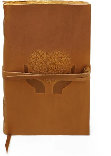 Miniatura 16 de Diario de cuero para mujeres y hombres, 200 páginas, 5 x 7 pulgadas, regalos para mujeres, diario de viaje, cuaderno de mujer, marcador de 7 chakras