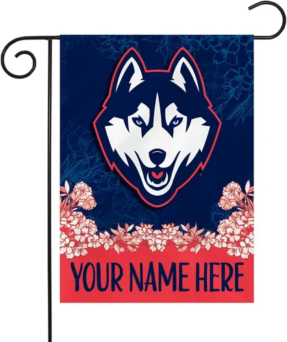 Miniatura 58 de Rico Industries Bandera de jardín personalizada estándar/primaria de la NCAA Louisiana Tech Bulldogs - 01
