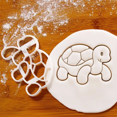 Miniatura 2 de Lindo cortador de galletas de tortuga, 1 pieza - Bakerlogy