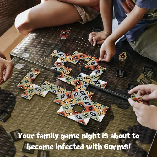 Miniatura 4 de Bananagrams Gurms: Juego de emparejar fichas para familia y niños a partir de 6 años, para 2-4 jugadores