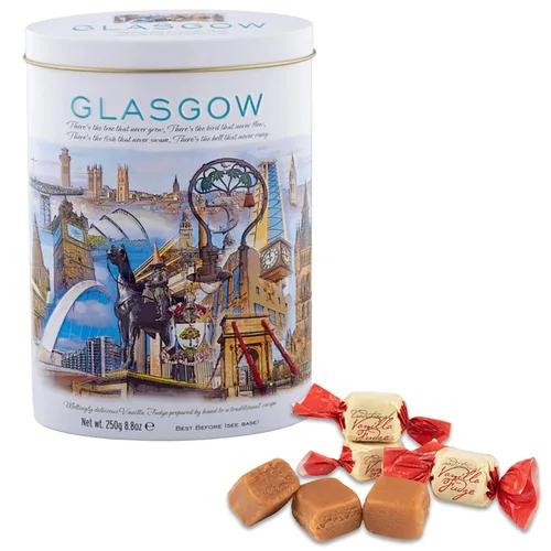 Miniatura 23 de Gardiners of Scotland Lata de Fudge Artesanal 250g (8.82 oz), Fudge de Vainilla Thank You Dogs