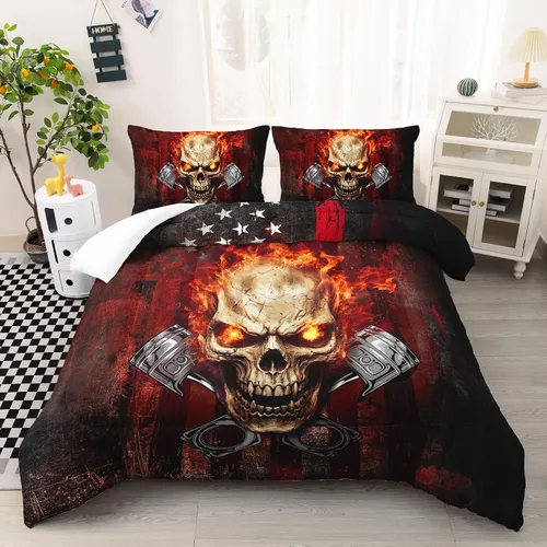 Miniatura 27 de AILONEN Juego de edredón de camuflaje para videojuegos, tamaño Queen, ropa de cama de microfibra con diseño de controlador de 3 piezas