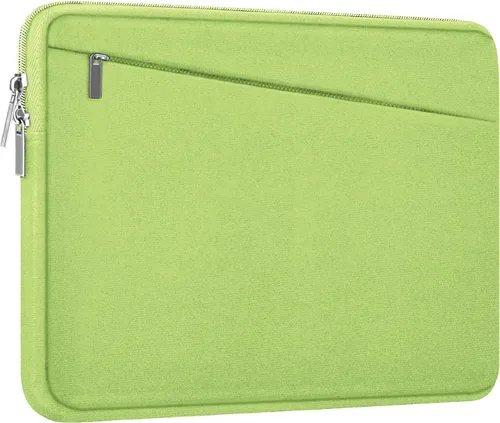 Miniatura 9 de Funda para laptop de 15.6 pulgadas, bolsa protectora para computadora con bolsillo frontal, maletín delgado para 15-16 pulgadas HP, Dell, Lenovo
