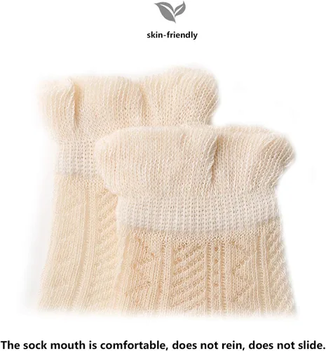Miniatura 4 de Fatu Fashion - Pack de 5 calcetines para bebés recién nacidos para bebés y niños pequeños calcetines transpirables y suaves absorben el sudor