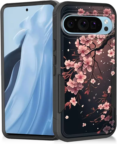 Miniatura 90 de Funda para Pixel 7a, resistente de doble capa híbrida de policarbonato duro de goma suave a prueba de golpes para Google Pixel 7A 6.1 pulgadas