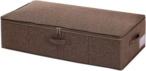 Miniatura 2 de Bolsas de almacenamiento de ropa transpirables plegables para debajo de la cama, caja de almacenamiento para ropa de cama de edredón, colchas