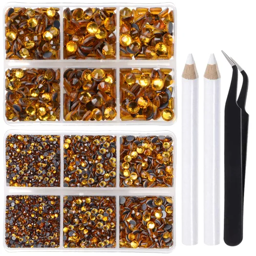 Miniatura 55 de LPBeads 10000 unidades de diamantes termoadhesivos SS6 amatista con parte trasera plana, gemas de diamantes de imitación de cristal redondas