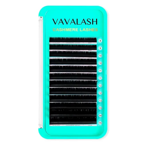 Miniatura 14 de Extensiones de pestañas VAVALASH 0.03/0.05/0.07, pestañas premium de seda en volumen, extensiones de pestañas individuales de 8-20 mm, pestañas
