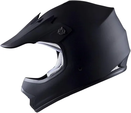 Miniatura 2 de WOW Youth Kids Motocross BMX MX ATV Dirt Bike Moutain Helmet Storm Black