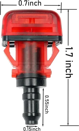 Miniatura 4 de 76850-SZA-A01 - Boquillas para lavaparabrisas trasero compatible con H-onda Pilot MK2 2009-2015