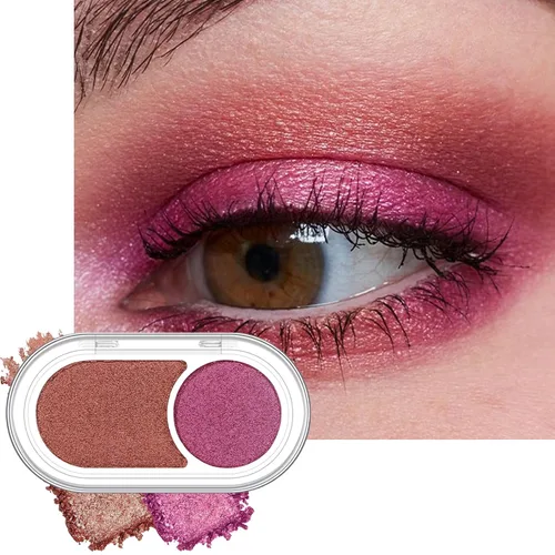 Miniatura 42 de Erinde Paleta de maquillaje de sombra de ojos de 9 colores con purpurina y lavanda brillante y mate, violeta, malva, púrpura oscura, plateado