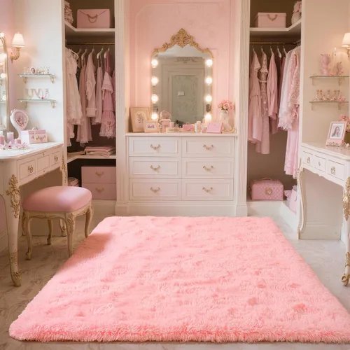 Miniatura 92 de Zentavio Alfombras de área para sala de estar, alfombras grises para dormitorio, alfombra de 4 x 6, alfombra mullida, peluda y suave, shag estética