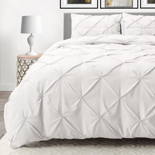 Miniatura 13 de Nestl Bedding - Juego de 3 piezas de edredón de microfibra con fundas de almohada