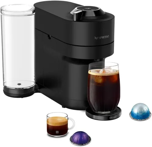 Miniatura 11 de Nespresso Vertuo Pop+ Deluxe de De'Longhi con Aeroccino, plateado