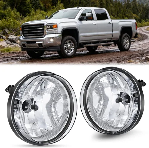 Miniatura 14 de Nilight Conjunto de luces antiniebla compatible con GMC Sierra 1500 1500HD 2500 2500HD 3500 de 2003 2004 2005 2006 Reemplazo para lado del conductor