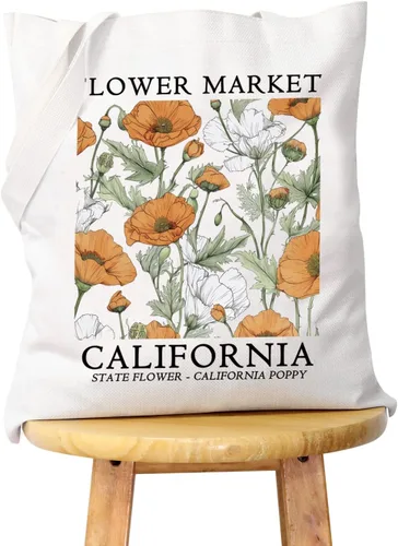WCGXKO Bolsa ecológica para viaje de California y regalo de Arizona