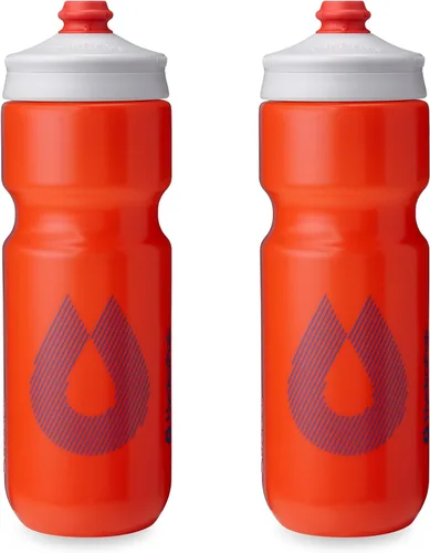 Miniatura 15 de HydraPak Breakaway Surge - Botella de agua ligera para bicicleta, paquete de 2 (20 onzas, 25 onzas, 30 onzas), botella de alto flujo, ciclismo