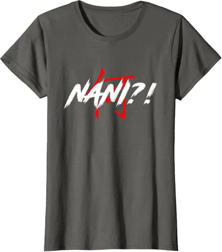 Miniatura 8 de Nani Meme Anime Japanese Camiseta, Negro, S
