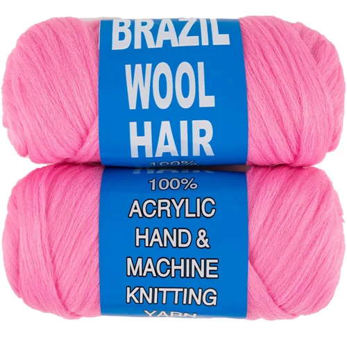 Miniatura 15 de 8 piezas de lana brasileña para trenzas, negro natural, cabello de lana brasileña para trenzar para mujeres, hilo para cabello para locs falsos