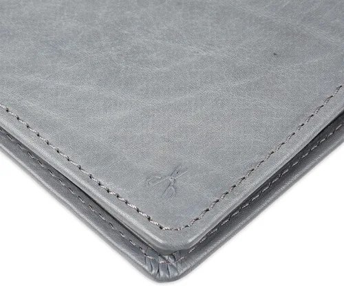Miniatura 8 de Damen + Hastings Cartera RFID delgada plegable para hombre, Cartera plegable delgada Rfid