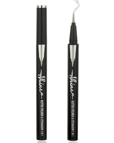 Miniatura 8 de Lápiz delineador de ojos líquido dorado y plateado, 2 piezas, de larga duración, impermeable, a prueba de manchas, pigmentado, acabado brillante