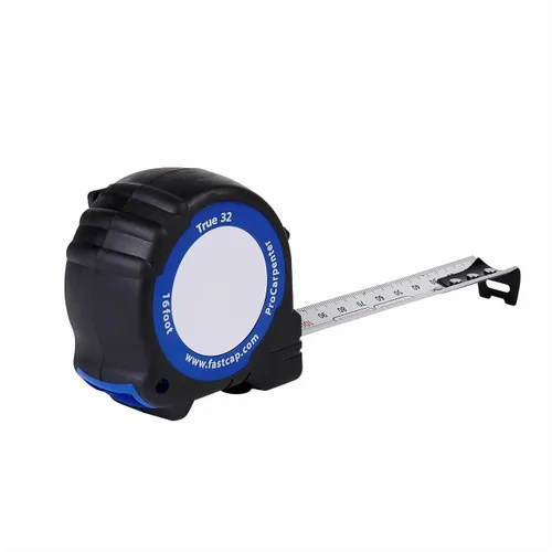 Miniatura 2 de FastCap ProCarpenter True32 Métrica Cinta de Medir Inversa - Ideal para Profesionales y Mejoras del Hogar - con Clip de Cinturón de Acción