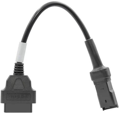 Miniatura 4 de eMoto Universal 4-Pin macho a OBD2 hembra Cable adaptador de diagnóstico de motocicleta para motocicletas Du Ca Ti