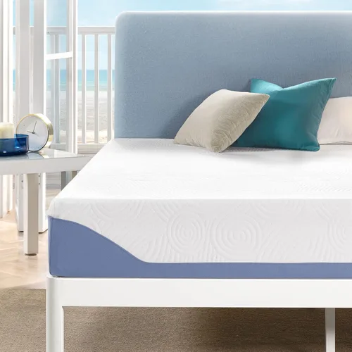 Miniatura 9 de Colchón de Cama de 6 Pulgadas de Gel Refrescante Infundido en Memoria Viscoelástica Mellow, Firmeza Media para un Sueño Reparador y Funda de Tela